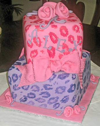 Cheetah Girls Birthday Cake