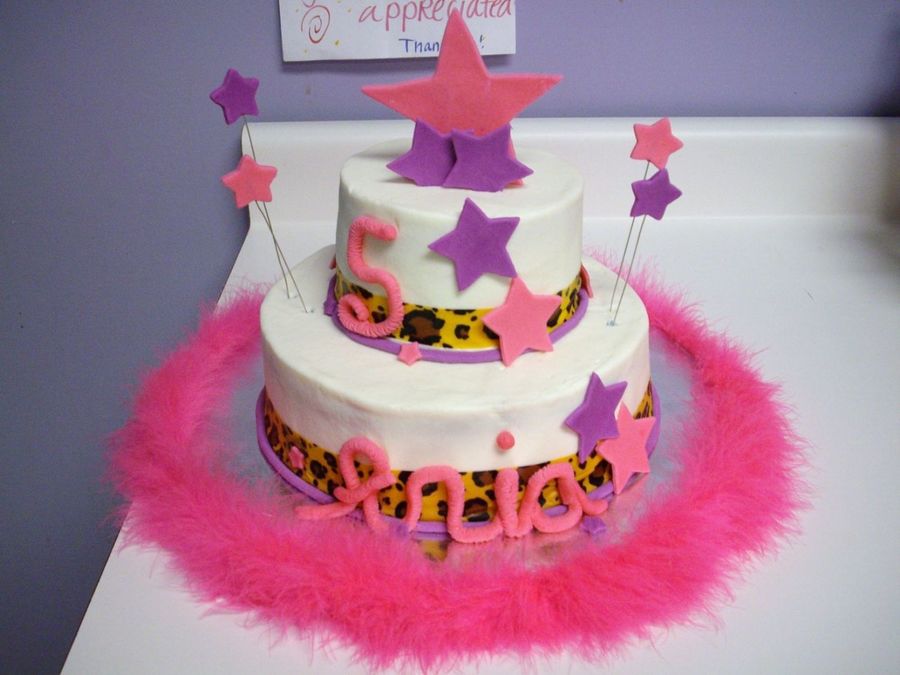 Cheetah Girls Birthday Cake