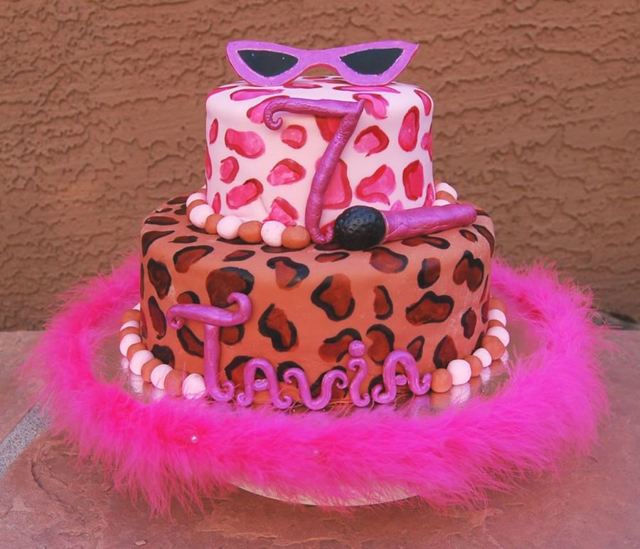 Cheetah Girls Birthday Cake