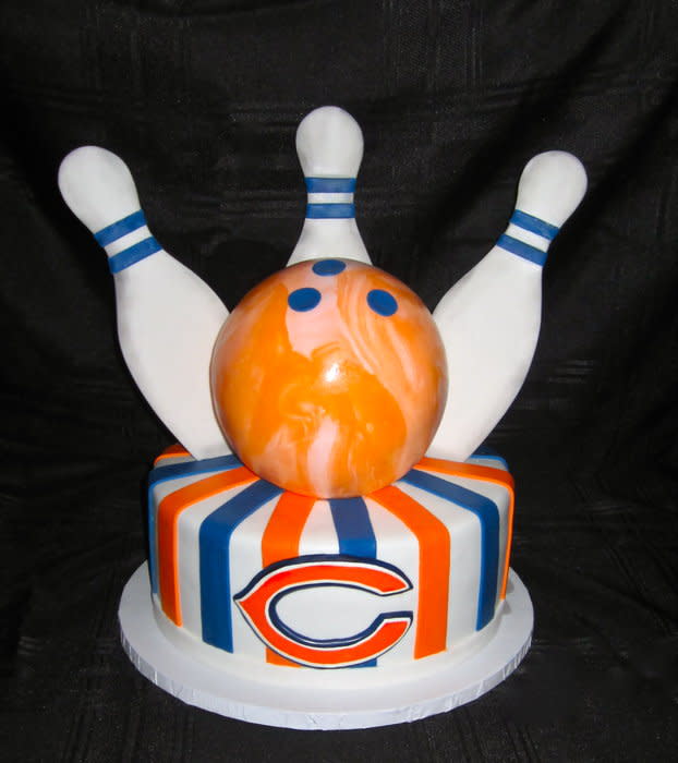 Chicago Bears Grooms Cake