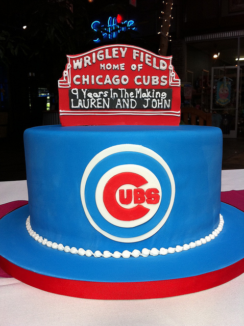 Chicago Cubs Cake