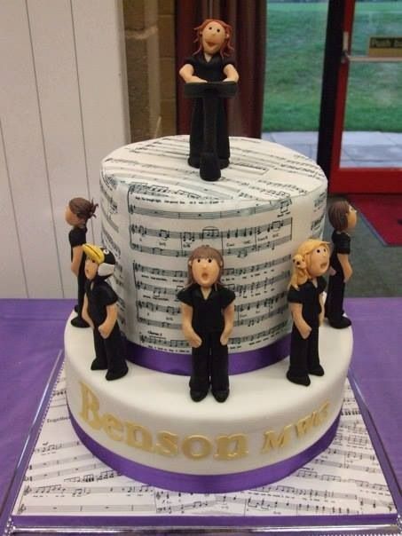 Choir Birthday Cake