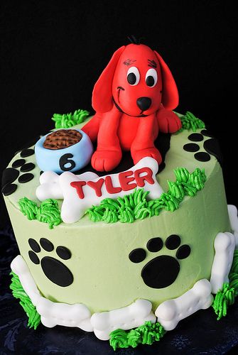 Clifford Birthday Cake Ideas