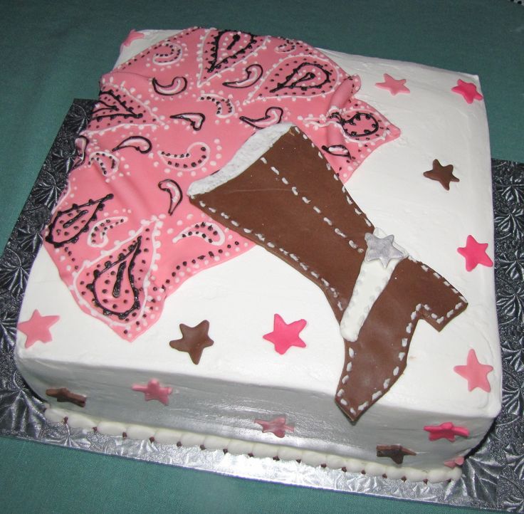 Cowgirl Baby Shower Cake Ideas