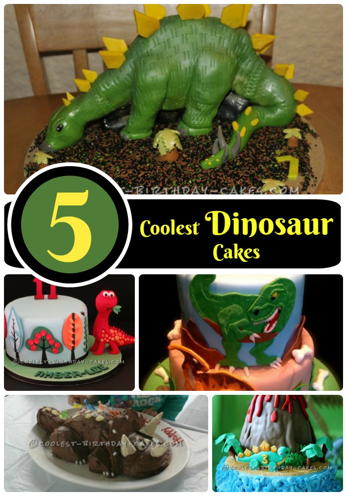 Dinosaur Birthday Cake