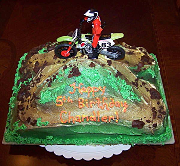 Dirt Bike Cake