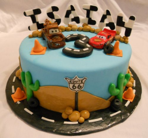 Disney Cars Birthday Cake