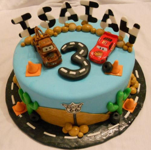 Disney Cars Birthday Cake