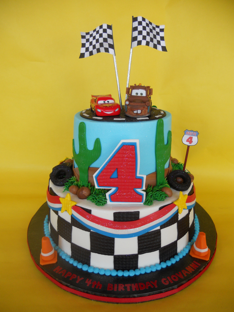 Disney Cars Birthday Cake