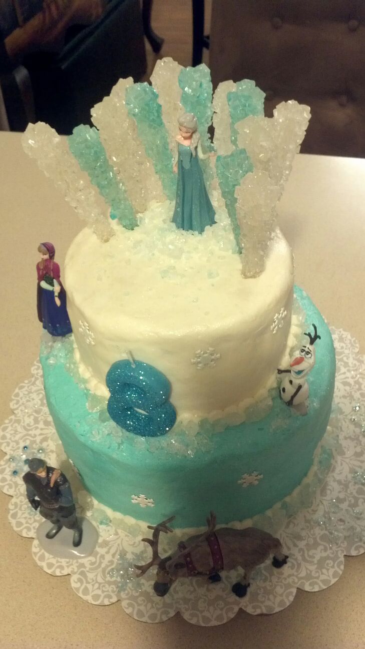 Disney Frozen Cake Rock Candy