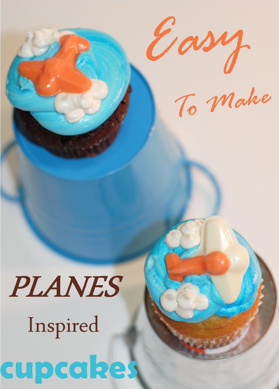 Disney Planes Birthday Cupcakes