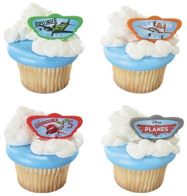 Disney Planes Cupcake Rings