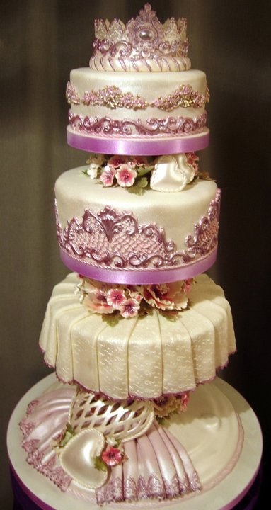 Disney Princess Wedding Cake