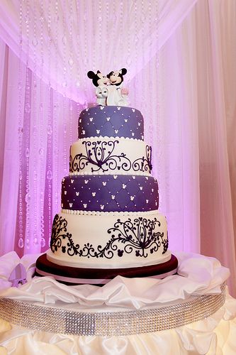 Disney-themed Wedding Cake