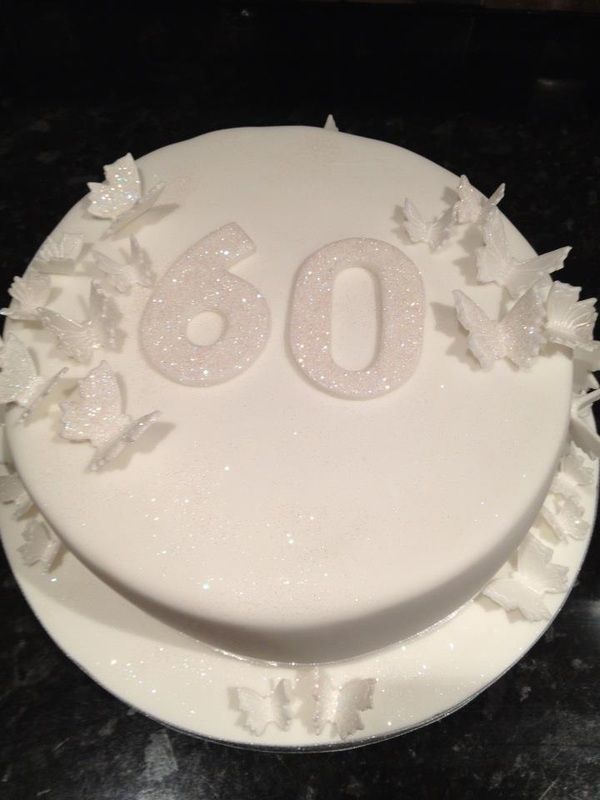 Elegant 60th Birthday Cakes