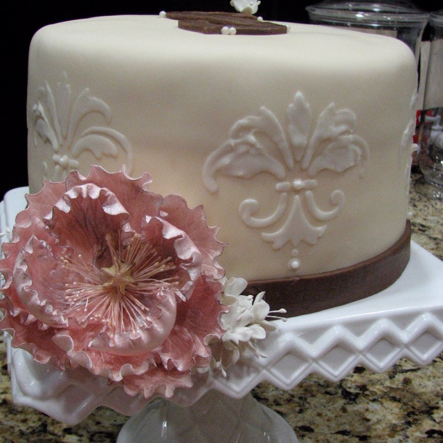 Elegant Birthday Cake