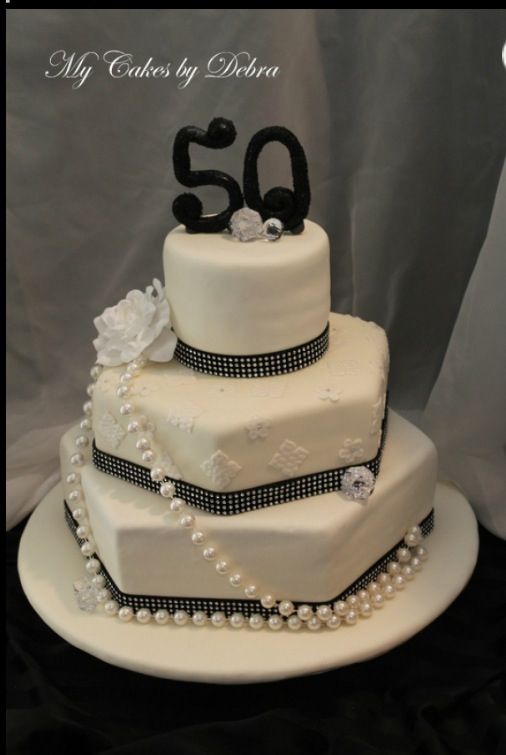 Elegant Birthday Cake