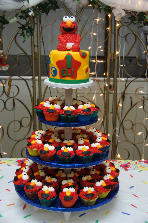 Elmo Baby Shower Cake