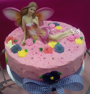 13 Photos of Homemade Fairy Birthday Cakes