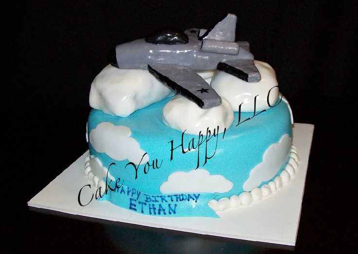 Fighter Jets Birthday Cake