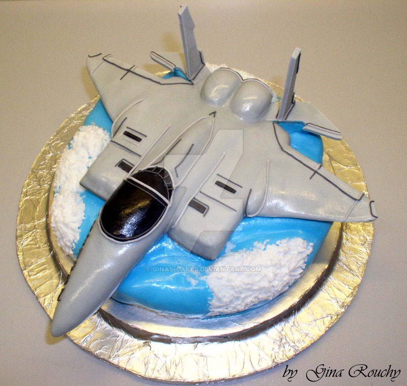 Fighter Jets Birthday Cake