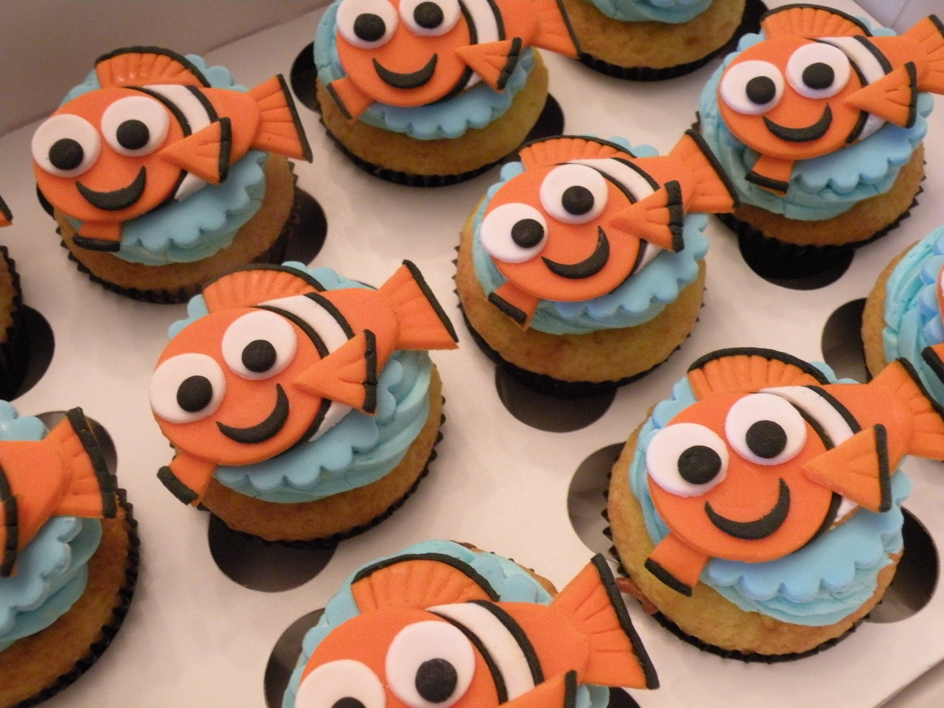 Finding Nemo Cupcakes