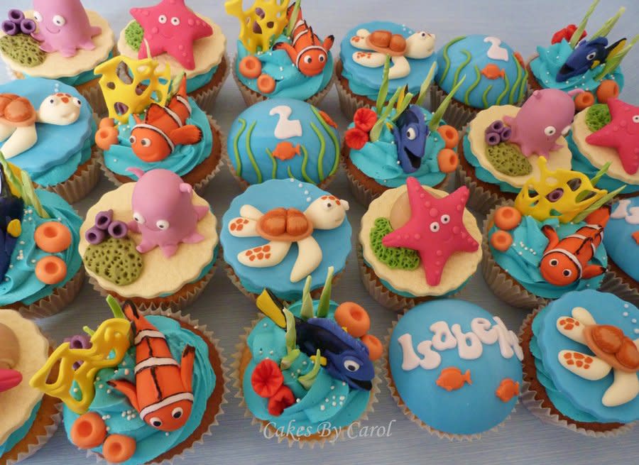 Finding Nemo Cupcakes