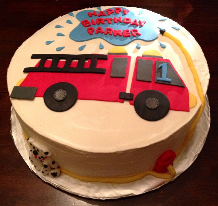 Fire Truck Cake Ideas