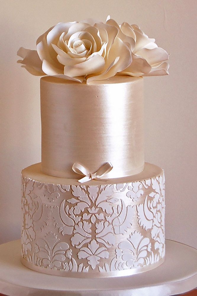 Fondant Wedding Cake Designs