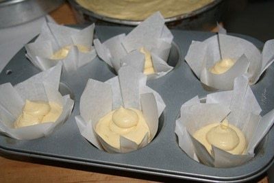 From Parchment Paper Cupcake Liners