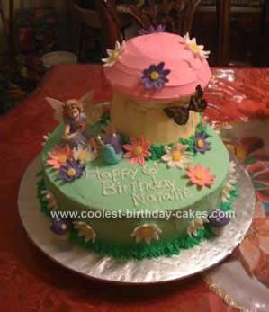 Garden Fairy Birthday Cake