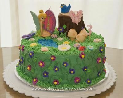 Garden Fairy Birthday Cake