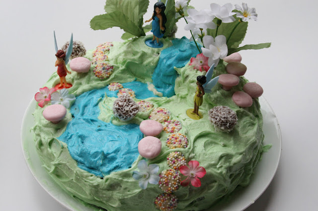 Garden Fairy Birthday Cake