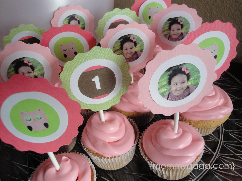 5 Photos of Owl Cupcakes For Girls Birthday Party