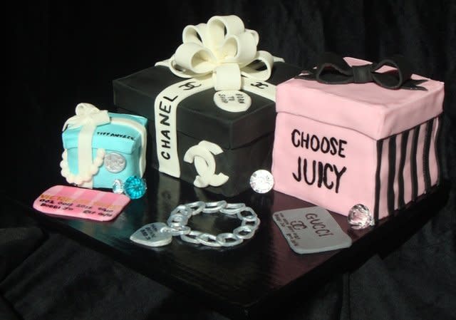 Girly Birthday Cake