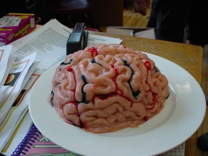 Halloween Jello Brain Mold Recipe