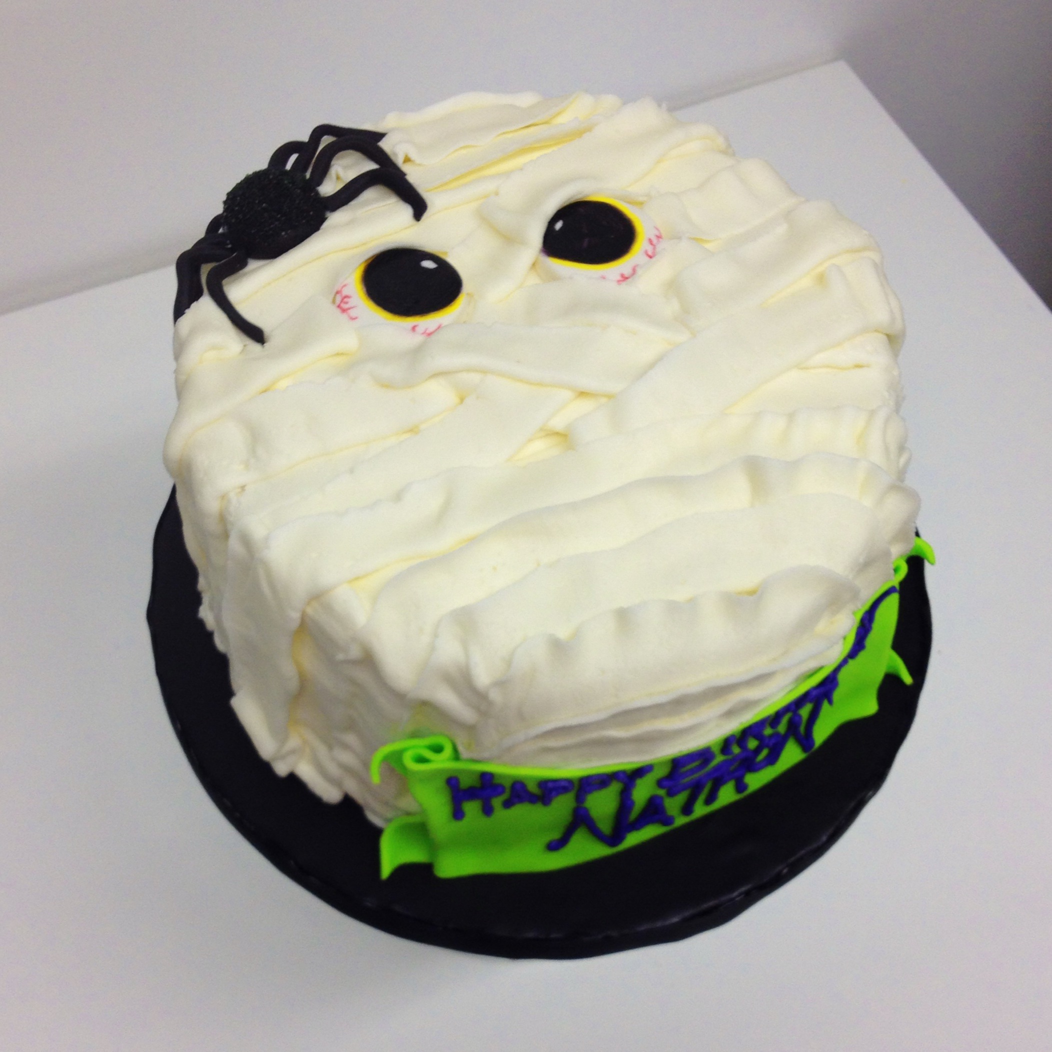 Halloween Mummy Cake