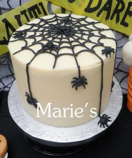 Halloween Spider Birthday Cake