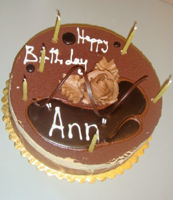 Happy Birthday Ann Cake