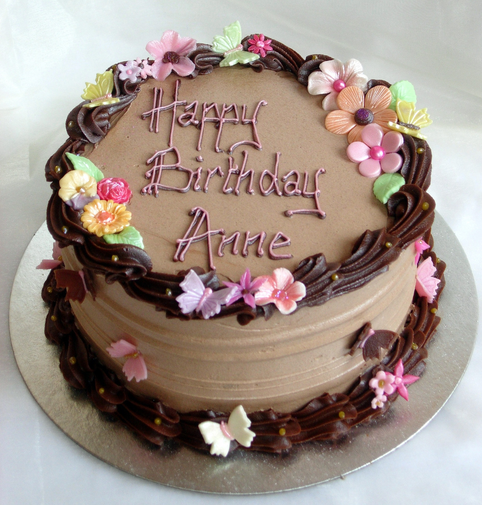 Happy Birthday Anne Cake