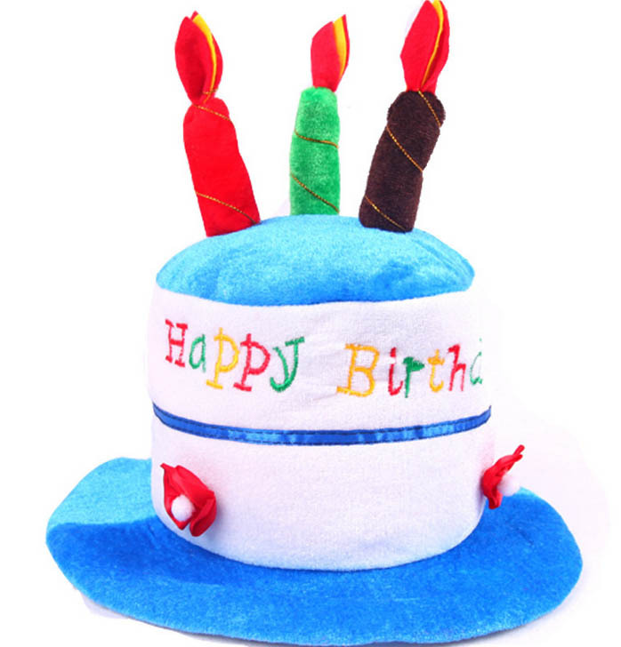 Happy Birthday Cake with Hat