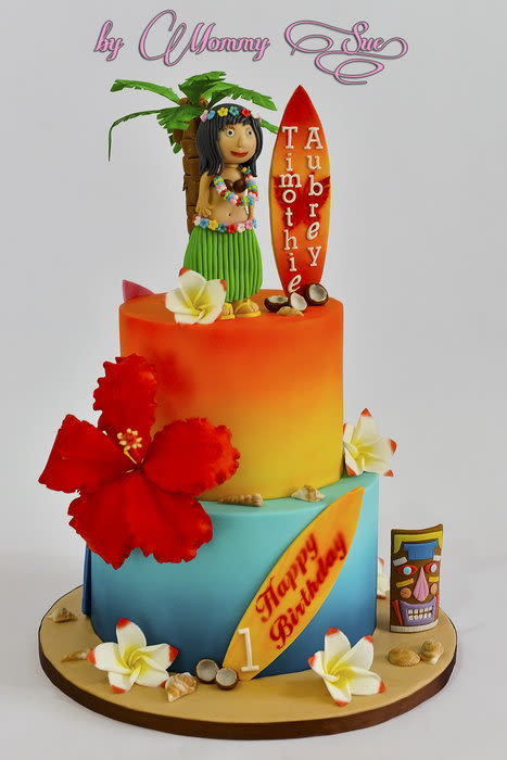 Hawaiian Birthday Cake Ideas