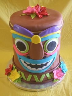 Hawaiian Party Birthday Cake Ideas