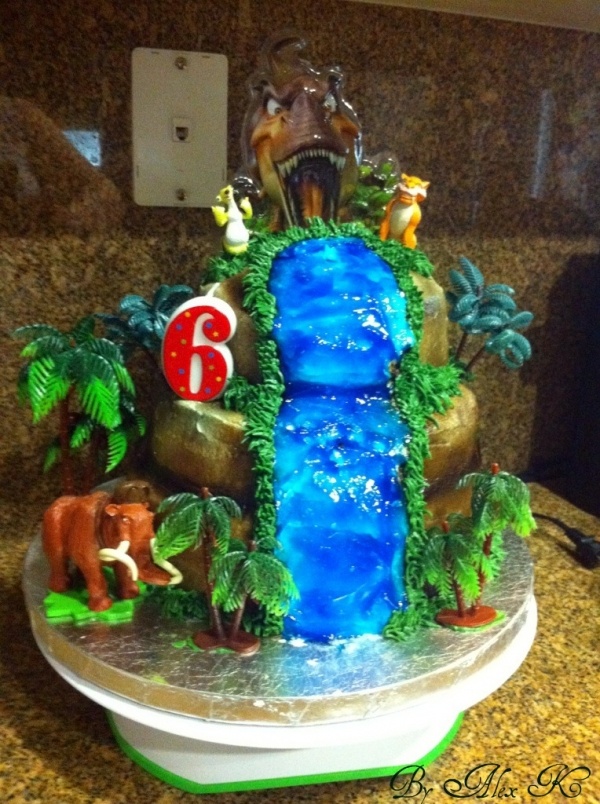 Ice Age Birthday Cake