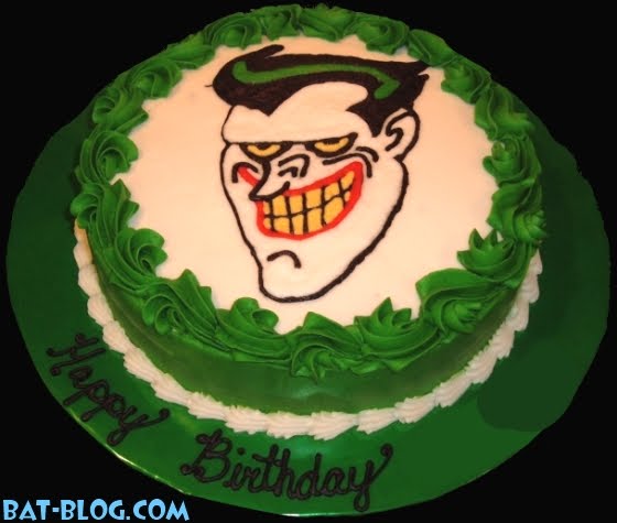 Joker Happy Birthday Cake