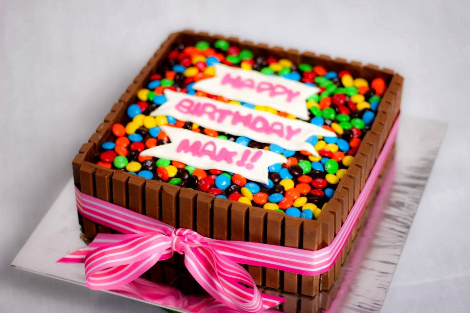 Kit Kat Birthday Cake