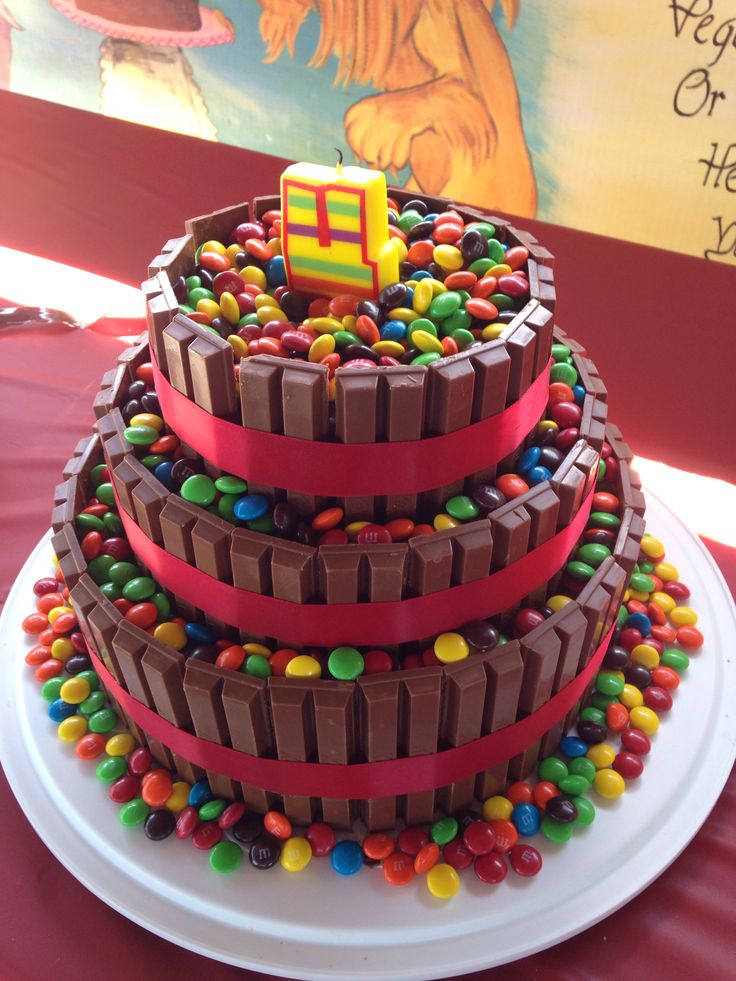 Kit Kat Birthday Cake