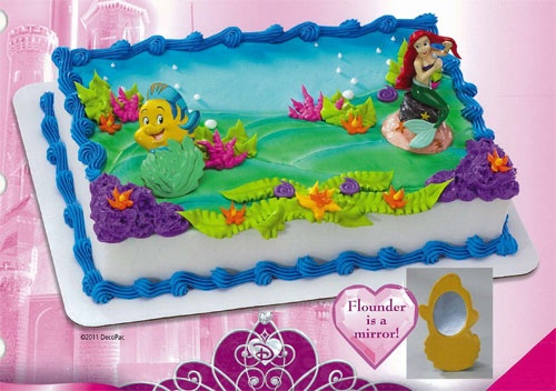 Little Mermaid Birthday Cake