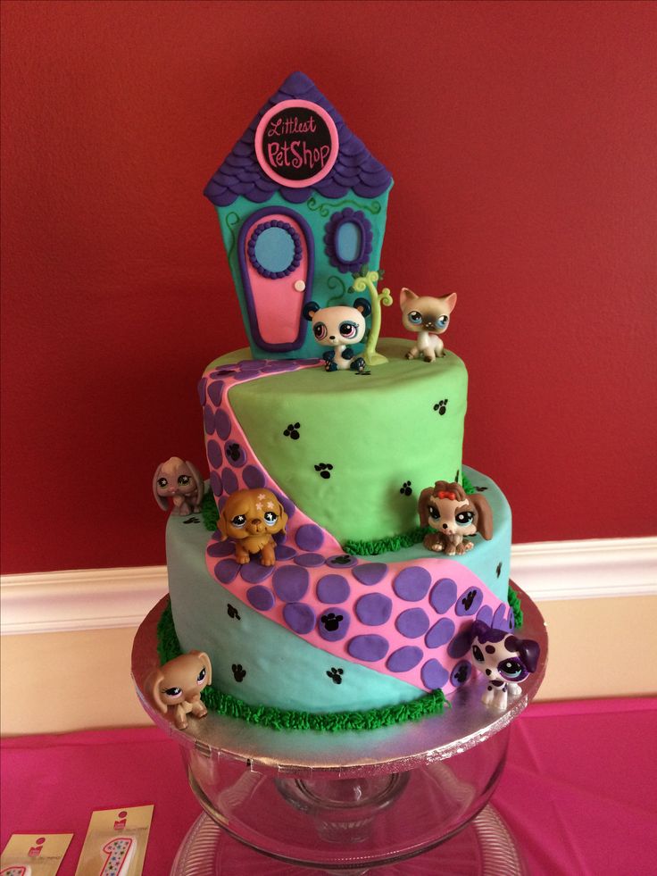 Littlest Pet Shop Birthday Cake