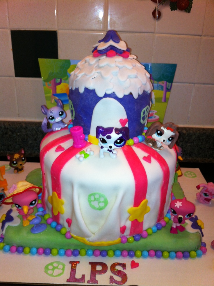 Littlest Pet Shop Birthday Cake